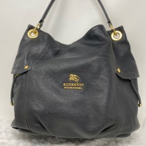 Authentic Preowned Black Burberry Tote Bag